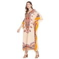thumbnail image 3 of Gypsie Blu Women's Plus Size Kaftans Dresses Polyester Printed Long Caftan Maxi Online, 3 of 7