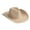 Light Brown, variant on Jeweled Crystal Party Hat Bride Hat Cowgirl Hat for Bachelorette Party Cowgirl Hat Versatile for Club Stage Shows