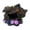 C, variant on Aquarium Decoration Fish Tank Accessory Resin Shipwreck Ornament Underwater Landscape Artificial Rock Cave Hiding Spot