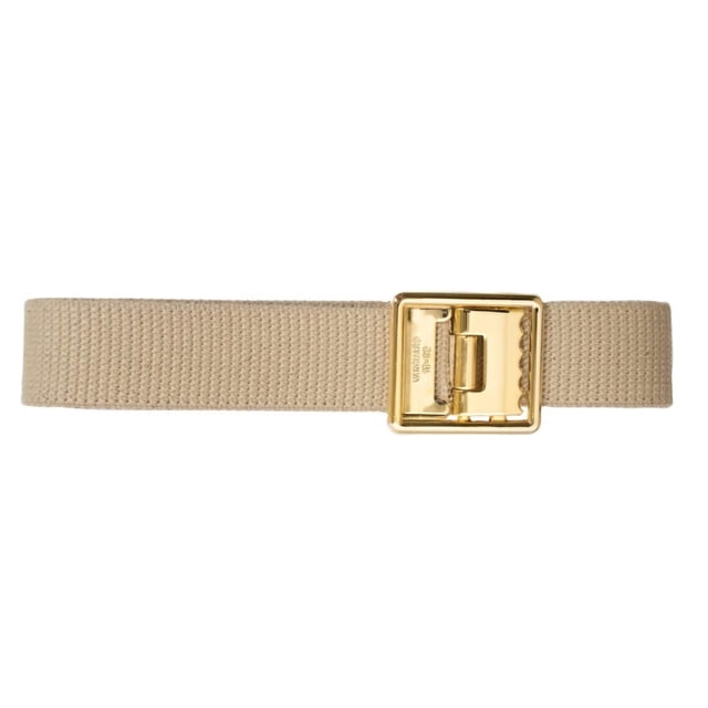 Cinturón Vanguard Cuerpo de Marines de EE. UU. 112 cm Caqui Hebilla Dorada 24K