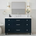 thumbnail image 7 of Ariel B54-Bc Monroe 54" Single Free Standing Vanity Cabinet Only - Blue, 7 of 7