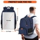 thumbnail image 5 of Mochila de gimnasio Ytonet para hombre y mujer con puerto USB de 15,6 pulgadas para portátil, 5 of 9