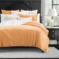 thumbnail image 3 of Sabrina Tangerine Full/Double Coverlet & 2 Shams Set, plus 2 bonus cushions, 3 of 5