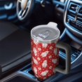 thumbnail image 6 of Christmas 40oz Tumbler– Stainless Steel Insulated Tumbler with Handle and Straw, Large Capacity Travel Cup for Hot & Cold Drinks, 6 of 7