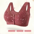 thumbnail image 4 of Ladies Bra And Set Front Closure Middle Elderly Women's Underwear Bra Briefs Daily Lingerie, 4 of 8