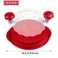 thumbnail image 3 of Kosbon Chicken Shredder, Breast Shredder Tool Twist, Transparent Lid, Anti-Slip Ergonomic Handle Heat Resistant BPA Free Meat Shredder Claws, 3 of 7