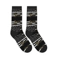 thumbnail image 4 of Women's Men's America Camouflage Flag Colorful Novelty Pattern Crew Athletic Socks, 4 of 7