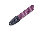 thumbnail image 3 of Levy's 2" Print Guitar Strap on Polyester with Garment Leather Ends, MPLL-001, 3 of 3