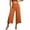 Orange, variant on Guluxicc Women's Cropped Yoga Pants Elastic High Waist Athletic Capis for Everyday Gym Workout