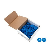 Allstar Performance Body Bolt Washer Plastic Blue 50pk