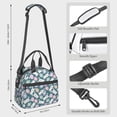 thumbnail image 2 of Disketp Cute Rabbit Easter Lonchera Térmica para Mujer y Hombre, Bolsa de Almuerzo Reutilizable e Impermeable para Trabajo, Viajes y Picnic, 2 of 7