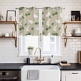 thumbnail image 2 of Cute Rabbits Kitchen Curtains Window Panels, Country Leaves Botanical Cartoon Bunny Beige Insulated Window Treatment Curtain, Grommet Curtains for Bedroom/Living Room/Bathroom, 2 Piece 27.5"Wx39"L, 2 of 8