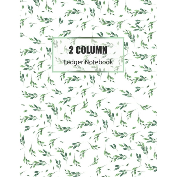 Accounting Ledger Book 2 Column Ledger Book Accounting Ledger