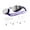 Violet, variant on Luwecf Swimming Goggles Anti Fog Wide Vision Portable Lightweight Waterproof for Adults Violet