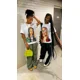 thumbnail image 2 of Camisetas de estilo hip hop con estampado de retrato de cabeza grande de moda Harajuku para mujer, camisetas de manga corta de gran tamaño con diseño INS Sense, camisetas estilo callejero americano Y2, 2 of 5