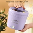 thumbnail image 3 of 450W Electric Cooker Hot Pot Mini Electric Pot 1.2L ,Rapid Noodles Cooker for Ramen Egg Pasta Multifunctional Cooker, 3 of 7