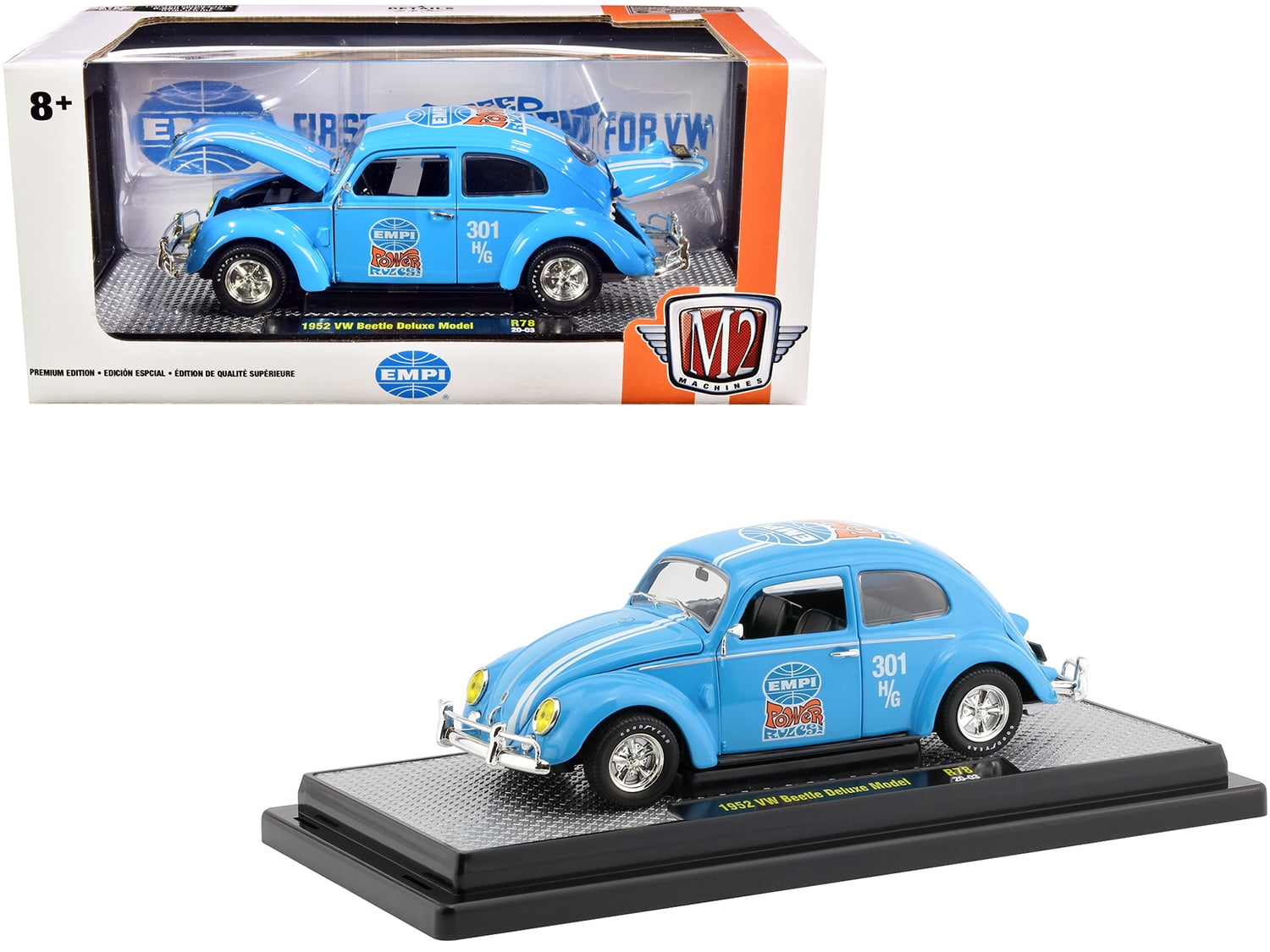 Details about   M2 Machines Sprite 1967 VW Beetle Deluxe USA Model SP01 Limited Free Shipping