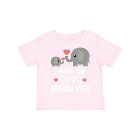 

Inktastic Best Granny Ever Grandchild Gift Toddler Boy or Toddler Girl T-Shirt