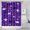 Halloween Purple Spider-1, variant on Halloween Purple Spider Web Pattern Shower Curtain 36"x72" ,Bathroom Decorative Shower Curtains Set with 12 Hooks,Modern Waterproof Washable Shower Curtain
