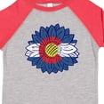 thumbnail image 4 of Inktastic Colorado Flag Sunflower Boys or Girls Toddler T-Shirt, 4 of 5
