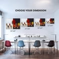thumbnail image 2 of Kitchen Canvas Wall Art Couful Spice in Spoon Vintage Picture Dining Room Canvas Painting for Home Wall Decor, Spices Framed Artwork for Kitchen Restaurant Wall Decoration Ready to Hang (12" Hx18 W), 2 of 6