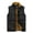 black, variant on LEEYNEER Men‘s Water Resistant Sherpa Lined Puffer Vest Winter Thick Warm Outdoor Work Padded Lightweight Vest Hiking Sleeveless Down Jacket