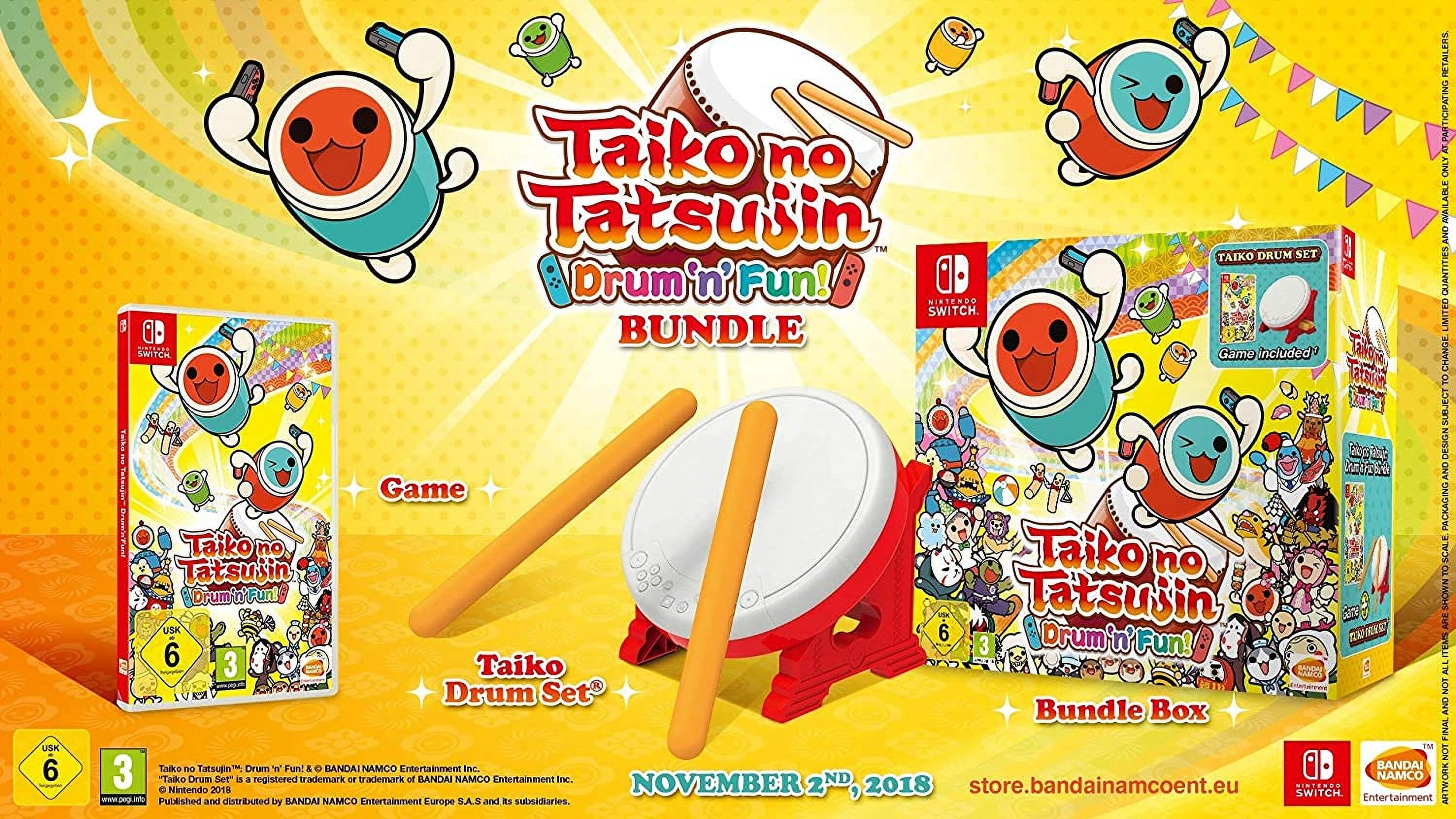 Taiko No Tatsujin: Drum 'n' Fun! Bundle - Nintendo Switch - Walmart.ca