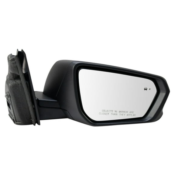 TRQ Mirror Power Heated Blind Spot Turn Signal Textured Black RH for GM SUV MRA04554