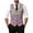11-Light Pink, variant on Telankuip Carnival Sequins Printed Vests for Men Trendy V-Neck Button down Slim Fit Outerwear Tops 2026 Shiny Disco Holiday Party Lightweight Cozy Sleeveless Waistcoat 11-Light Pink XL