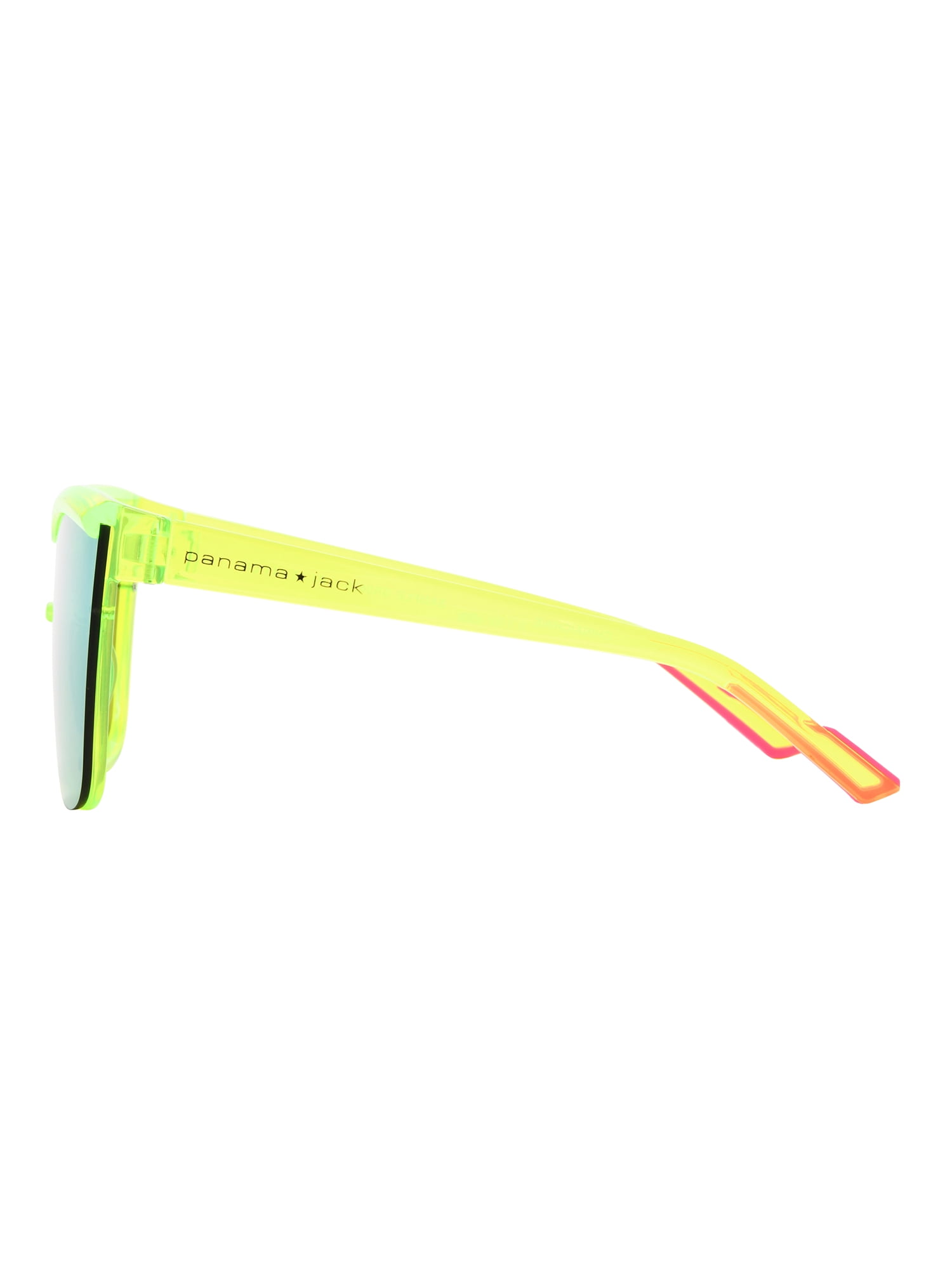 Panama Jack® x Foster Grant® Neon Green Shield Women's Sunglasses