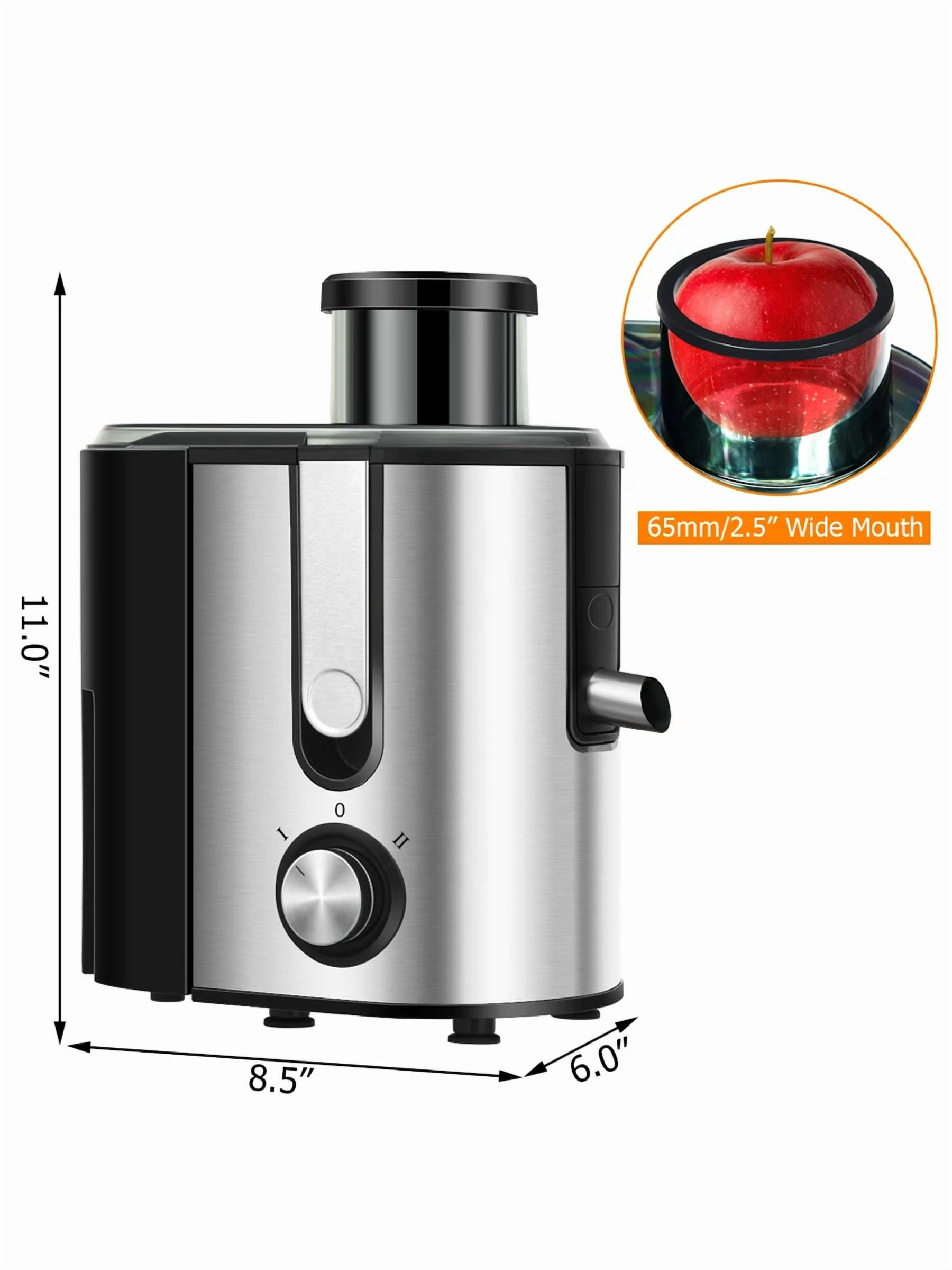 XX Juicer Machine Juicer Extractor Dual Speed W/ 2.5'' Feed Chute