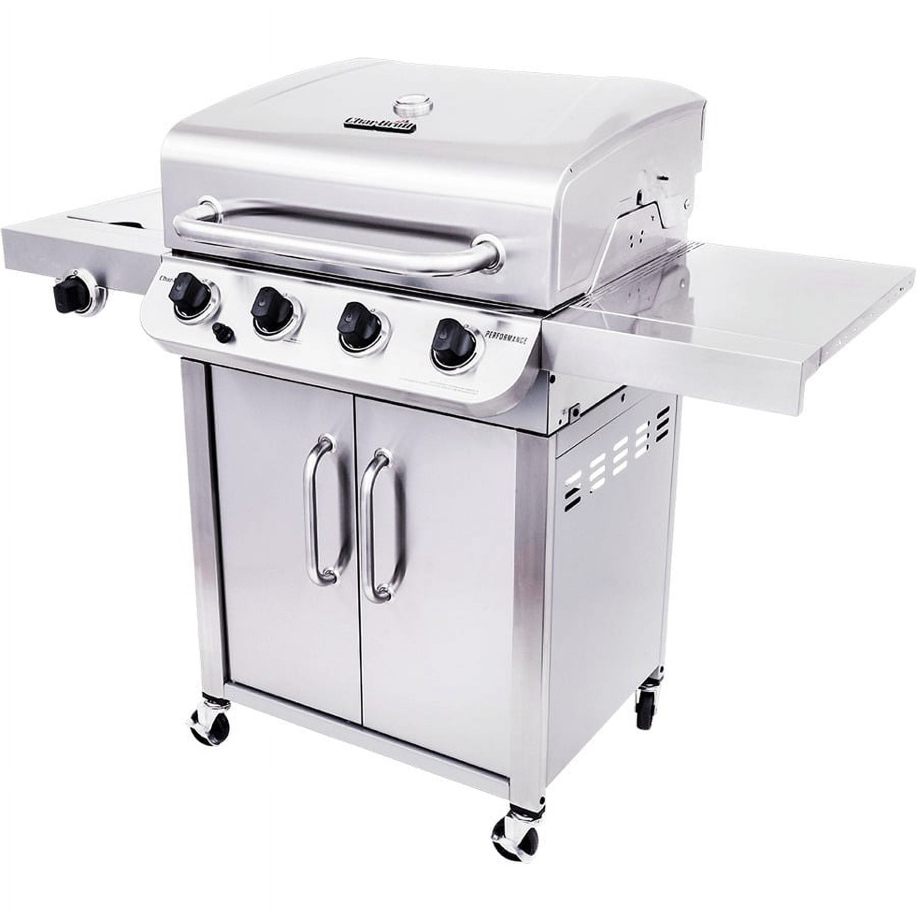 Char Broil 463342118 Performance 4 Burner Gas Grill Walmart