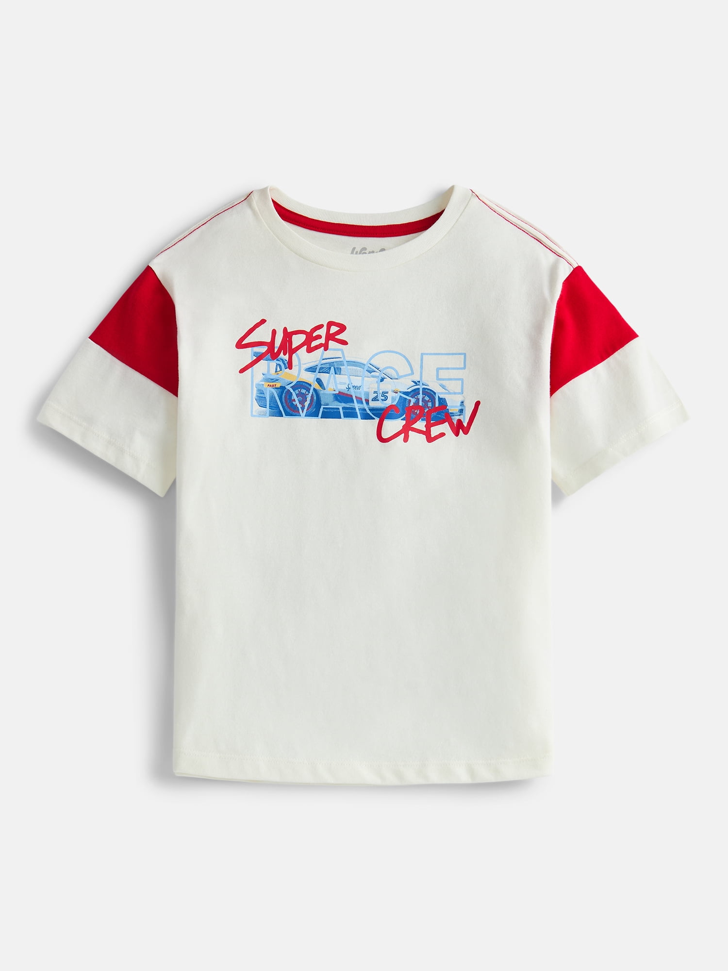Wonder Nation Boys Tee, Crewneck, Joggers and Shorts, 4-Piece Outfit Set, Sizes 4-10