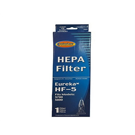 3 EnviroCare Replacement HF-5 HEPA Filter with Activated Charcoal for Eureka & Sanitaire Upright Vacuums – 61830 Vacuum Cleaner Filters