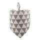 thumbnail image 3 of Greeniant Bufanda de baba para 4 estaciones, plegable, de algodón suave, elegante, reutilizable, ajustable, toalla Triangular para mascotas, para cuello Ropa para mascotas gris tipo 2 Greeniant PT003844-04, 3 of 6