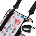 thumbnail image 6 of HAWEE Waist Belt Bag for Women Plus Size Fashion Fanny Packs Water Resistant Multifunctional Cross Body Shoulder Purse with 2 Adjustable Straps, Fox, 6 of 7