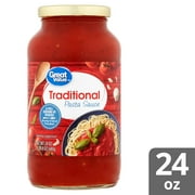 Great Value Traditional Pasta Sauce, 24 oz
