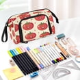thumbnail image 5 of Fish Mouth Pencil Bag 9.45*3.74*5.9 Inches Pencil Bag Pencil Case Pencil Box Makeup Bag Suitable for Office and Study Cartoon Lovely Tomato, 5 of 7