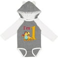 thumbnail image 3 of Inktastic Gold and Red Baby Dragon First Birthday Boys or Girls Long Sleeve Baby Bodysuit, 3 of 5