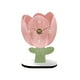 thumbnail image 2 of Reloj de escritorio decorativo, reloj de repisa, adorno de mesa para oficina, dormitorio, mesita de noche Tulipán, 2 of 9