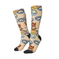 thumbnail image 2 of Bingfone Compression Socks for Women and Men Long Socks for Running Athletic Cycling Nurse-Camp Badge, 2 of 8