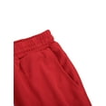 thumbnail image 3 of Men Athletic Shorts, Elastic Waistband Pants with Pocket, Summer Sport Pants, 3 of 9