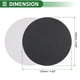 thumbnail image 3 of 50 Pcs Discos de Lija Redondos 360 Grano con Gancho y Bucle Hojas de Lijado Universales para Restauración Automotriz 125x125mm Carburo de Silicio Negro, 3 of 7