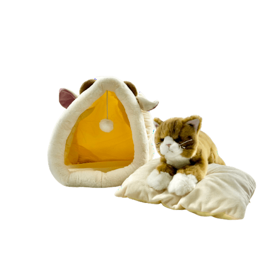 E Y S Dog/Cat Snail House Bed