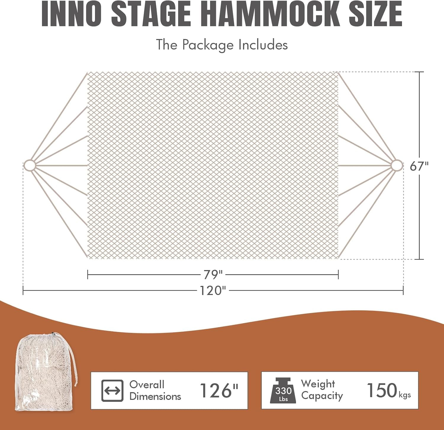 Handwoven Mayan Hammock - Portable Family Hammock with Carry Bag Matrimonial Size Multi-Color Handmade Hammock for Travel Camping Backyard, Porch, Outdoor or Indoor Use