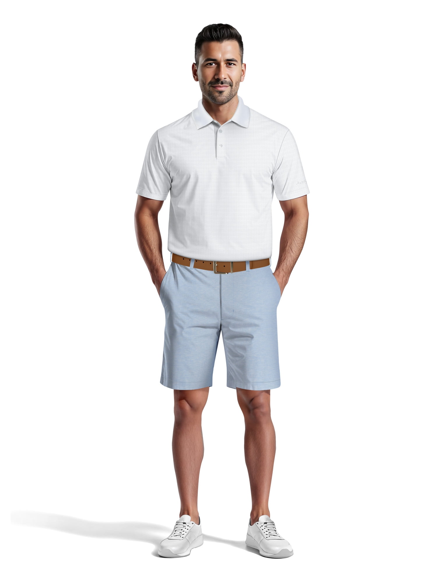 Ben Hogan Men's & Big Men's Stretch Golf Shorts with Active Waistband, 7" & 9" Inseams, Sizes 30-50