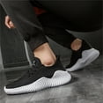thumbnail image 4 of BUBUDENG Mens Mesh Running Shoes Slip on Walking Workout Shoes Athletic Casual Sneakers Lightweight Low Top Shoes, 4 of 10
