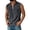 EC55_Dark Gray, variant on Lumtrix Mens Sleeveless Denim Shirts 1/2 Zip Collared Vintage Muscle Tank Tops Workout Loose Undershirts with Pocket Purple 3XL