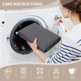 thumbnail image 6 of Hbaydor Waterproof Recliner Slipcover, Non-Slip Furniture Protector with Storage Pocket, Machine Washable Stretch Chair Cover with Adjustable Straps for Pets, Dogs, Cat (Dark Gray, 23.6"), 6 of 6
