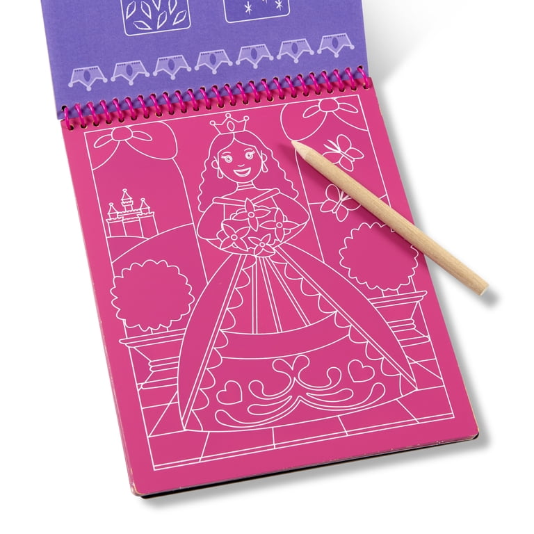 Melissa & Doug On the Go Scratch Art Color-Reveal Activity Pad